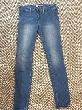 Hollister Medium Blue Skinny Jeans